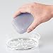 InterDesign Eva Bar Soap Dish for Bathroom Vanities, Kitchen Sink - Clear