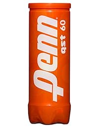 Pelotas de tenis Penn QST 60 - Pelotas de tenis naranjas de fieltro juvenil para principiantes