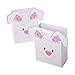 Fun Express Easter Bunny Rabbit Shaped Party Favor Boxes - 12 Pieces