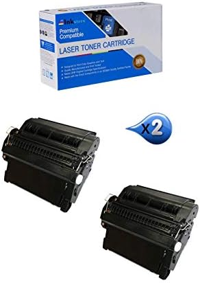 Inksters Compatible Toner Cartridge Replacement for HP 42A (Q5942A) Q3842 Black - Compatible with Laserjet 4240 4240N 4250 4250DTN 4250N (2 Pack)