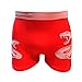 Crazy Cool Men's Vipor Snakes Seamless Boxer Briefs Underwear 6-Pcs, One Size