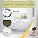 Tub, Tile and Shower Repair Kit Fiberglass Repair Kit For White Tubs,Toilet,Porcelain