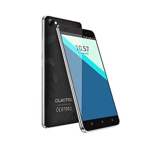 OUKITEL C5 Pro - Smartphone Libre 4G de 5.0''HD (FDD-LTE, Android 6.0, 5.0MP+2.0MP cámaras, 16GB ROM+ 2GB