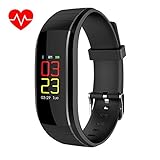ARONTIME Fitness Tracker with Heart Rate Monitor,Activity Tracker with Sleep Monitor Waterproof Smart Bracelet,Step Counter,Pedometer Watch for Kids Women Men Message Alert for iOS Android Phone