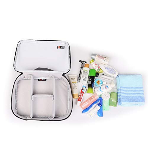 BUBM 3pcs Multi-Functional (S/M/L in One) Electronic Organizer Travel Gadgets Bag for Cables, External Flash Drive, Mouse, Memory Card, Power Bank - Clear - Thumbnail 3