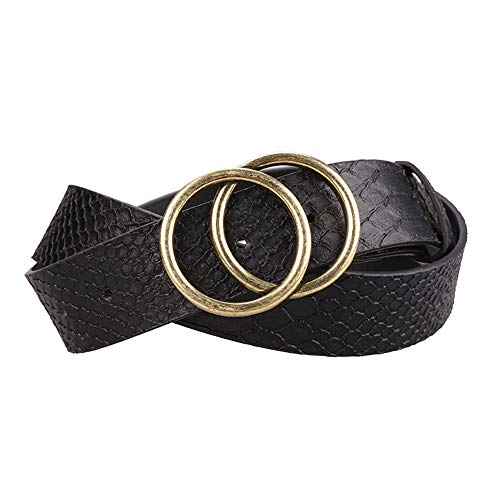 Earnda Women's Leather Belt Fashion Soft Faux Leather Waist Belts For Jeans Dress - Image 5