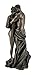 Veronese Design The Lovers Bronze Finished Loving Touching Couple Nude Statue