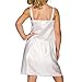 I.C. Collections Big Girls White Adjustable Nylon Slip, 7