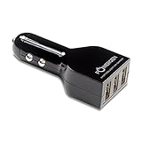 PowerGen Dual USB 7.2A 36w High Output Car Charger - White