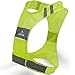 The Rocky Peak New Best Reflective Running Vest w/Pocket - #1 Recommended Safety Gear - Great for Biking, Cycling, Walking for Men & Women (XL)