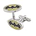TAILUN Men's Wedding Cufflinks Super Hero Cufflinks (Yellow Batman)
