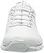 Skechers Women's Empire - Rock Around Relaxed Fit Sport Sneaker, White/Silver - 7.5 B(M) US