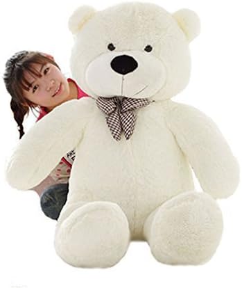 New Arriving Giant 180cm/70''inch Teddy Bear Plush Huge Soft Toy Plush Toys Valentine's Day Gift 4 Colours White