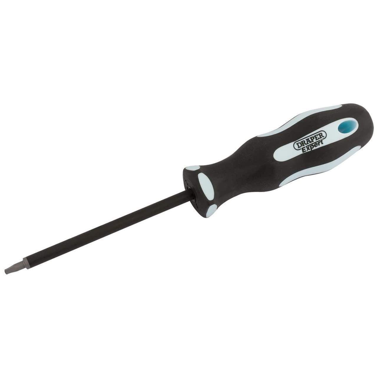 Draper 75365 Soft Grip Square Recess Security Screwdriver, S1 x 100 mm Length