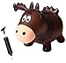 Farm Hoppers Wildlife Hopper Inflatable Toddler Safe Bouncing Moose Plus Pump