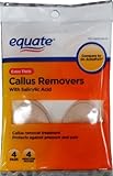 Equate Extra Thick Callus Removers With Salicylic Acid, 4 Pads, 4 Patches; Compare to Dr. Scholl's