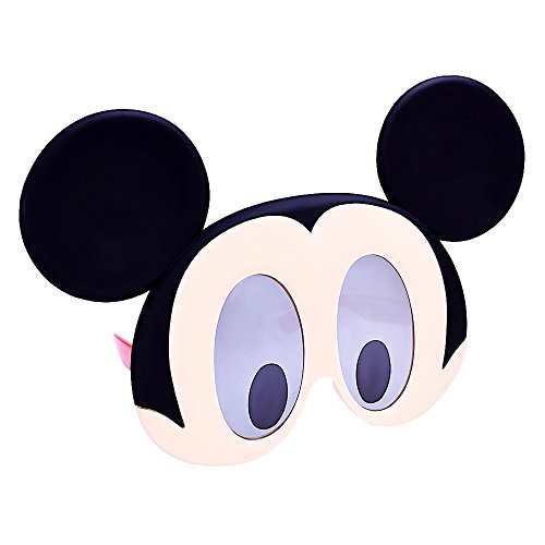 Costume Sunglasses Mickey Mouse Face Sun-Staches Party Favors UV400