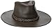 Henschel Australian Leather Hat with Braided Band