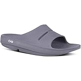 OOFOS - Unisex OOahh Sport - Post Run Recovery Slide Sandal (Slate Grey, US Men's Size 13/Women's Size 15)