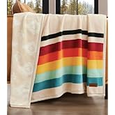 Pendleton Reversible Plush Throw - 50" x 70" (1, Mount Foraker)