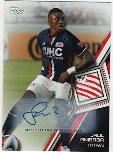 2018 Topps MLS Soccer Autographs #84 Jalil Anibaba AUTO