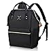 Bebamour Casual College Backpack Lightweight Travel Wide Open Backpack for Women&Men