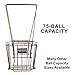 GAMMA Sports Tennis BallHopper, Racquet Sports Ball Hoppers for Easy Pick Up, Carrying, and Storage, Durable, Convenient, Heavy-Duty Construction, Multiple Sizes & Colors, Pickleball Hoppers