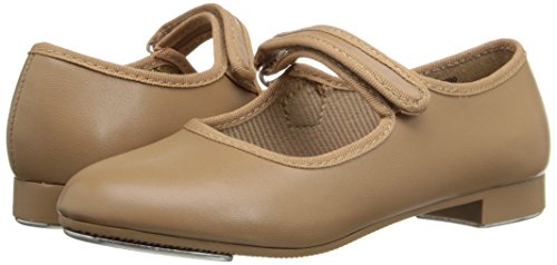 Dance Class Girl's Maryjane Shoe, Caramel, 10 M US Toddler