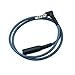 KetDirect 100cm(3.2ft) Right Angle 4 Pole 3.5mm 1/8 inch Male to 4 Pole 3.5mm 1/8 inch Female Stereo Audio Headphone Earphone Extension Cable Adapter Cord Tangle-Free Braided Wire