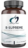 Designs for Health - B-Supreme - Coenzymated + Bioavailable B Vitamin Formula, 120 Capsules