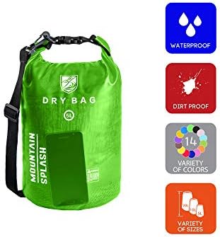 Waterproof Dry Bag 5L/10L/20L-Water Resistant Lightweight Backpack with Handle-Floating Dry Storage Ocean Bag Keeps Gear Impervious to Water-Perfect for Kayaking, Boating, Birthday Gift, Vacation.