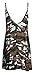 Forever Womens Strap Rose Skull Check Spicy Boom Print Swing Dress