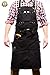 DWS Premium Waxed Canvas Apron with Lots of Additional Pockets & Roomy Pouches. Water Resistant, with 2 Hammer Loops, Quick Release Buckle, Adjustable up to XXL. for Carpenter, Machinist, Home