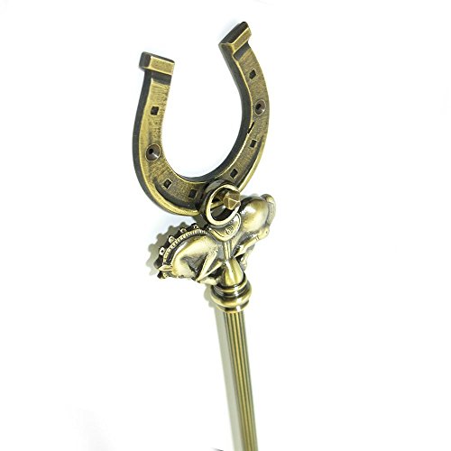 Decorative Extra Long Brass Shoehorn "Scythian Horse"