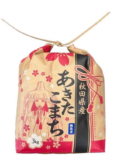 【無洗米】米 3kg 令和7年産 秋田県産 あきたこまち 厳選米 (3kg×1袋)商品画像