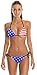 Thenice Women's Fashion Sexy Bikini Set Swimsuits (American flag), Medium