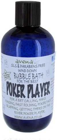 Relaxing Lavender Bubble Bath for Poker Players, SLS Paraben Free, 250ml