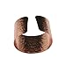 John S. Brana Hammered Copper Cuff Bracelet Handmade Jewelry - 100% Durable Copper