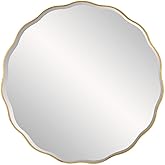 Uttermost 09943 Aneta - Large Round Mirror-60 Inches Tall and 60 Inches Wide