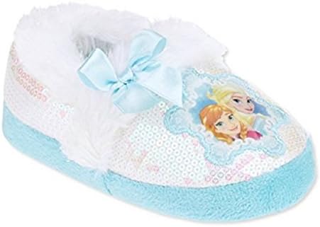 Disney Frozen Toddler Preschool Girls Anna Elsa Slippers
