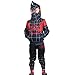 Tsyllyp Kids Boys Full-Zip Up Hoodies Pants Set Spider Verse Costume Cosplay