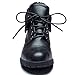 DailyShoes Women's Combat Style Up Sweater Top Ankle Bootie with Pocket for Credit Card Knife Money Wallet Pocket Boots