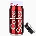 Isbasa If You Can Read This Bring Me A Dr Pepper Socks with 12oz Vacuum Insulated Tumbler, Novelty Socks Christmas Present Funny Gifts Cotton Socks