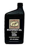 Bickmore 100% Pure Neatsfoot Oil 32 oz - Leather Conditioner and Wood Finish