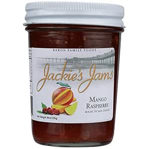 Jackie's jams jam, mango Raspberry (858441001021)