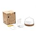 Ominihome Essential Oil Diffuser 7 Colors 200ml Cool Mist Aroma Humidifier- Wood Grain, Back-to-School