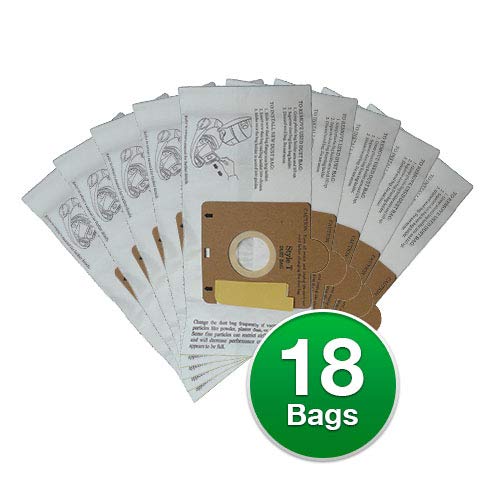 EnviroCare Replacement Vacuum Bags for Eureka Style T Canisters Bags
(18 Bags)