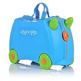Ride N Roll Suitcase, Travel Luggage & Storage Bag Blue
