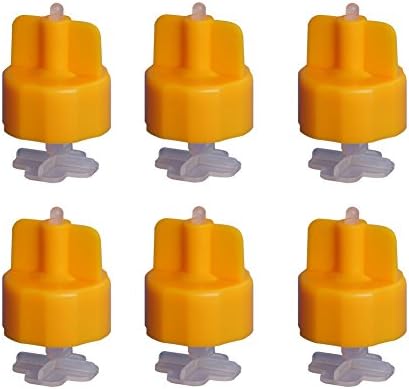 100pcs Spacer Flooring Level Tile Leveling Spacer Set System Construction Straps Caps (+ Straps with Caps)