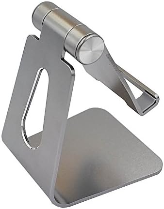Cell Phone Holder, ZIKO Aluminum Portable Adjustable Cell Phone Stand Mount for Tablet Holder Charging Cradle iPhone X iPhone 8/8plus 7/7 plus 6s/6 plus Samsung Android Smartphone iPad Pro iPad Air